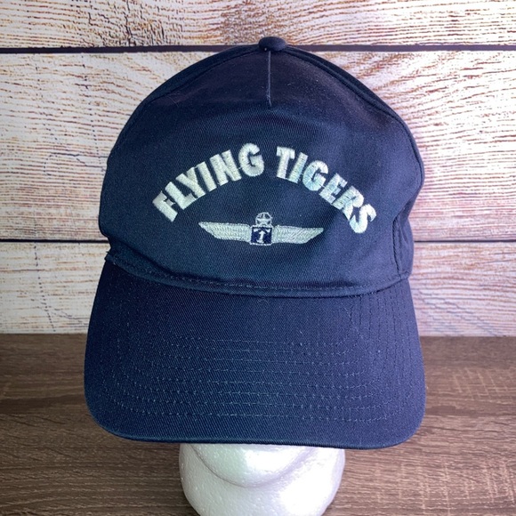 OTTO Accessories Vintage Navy Blue White Flying Tigers Aviation Otto Hat Poshmark
